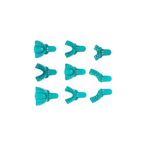 Vista Dental 311008 Plastic Perforated Impression Tray #8 Upper Left Lower Right 12/Pk Vista Dental 311008 Plastic Perforated Impression Tray #8 Upper Left Lower Right 12/Pk